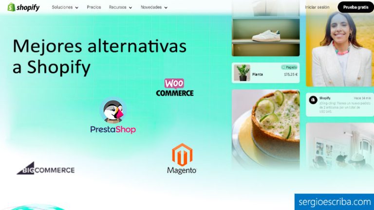Las mejores alternativas a Shopify para crear tu Ecommerce